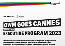 Broschüre - OWM GOES CANNES - Executive Program 2023